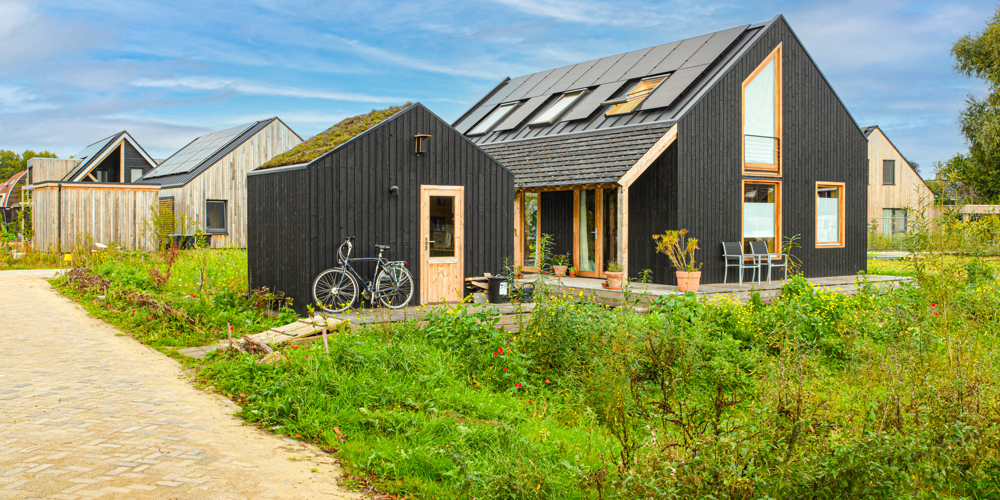 Voorbeeld van Natuurinclusief bouwen in Olst Olstergaard (fotograaf Vincent Tollenaar)